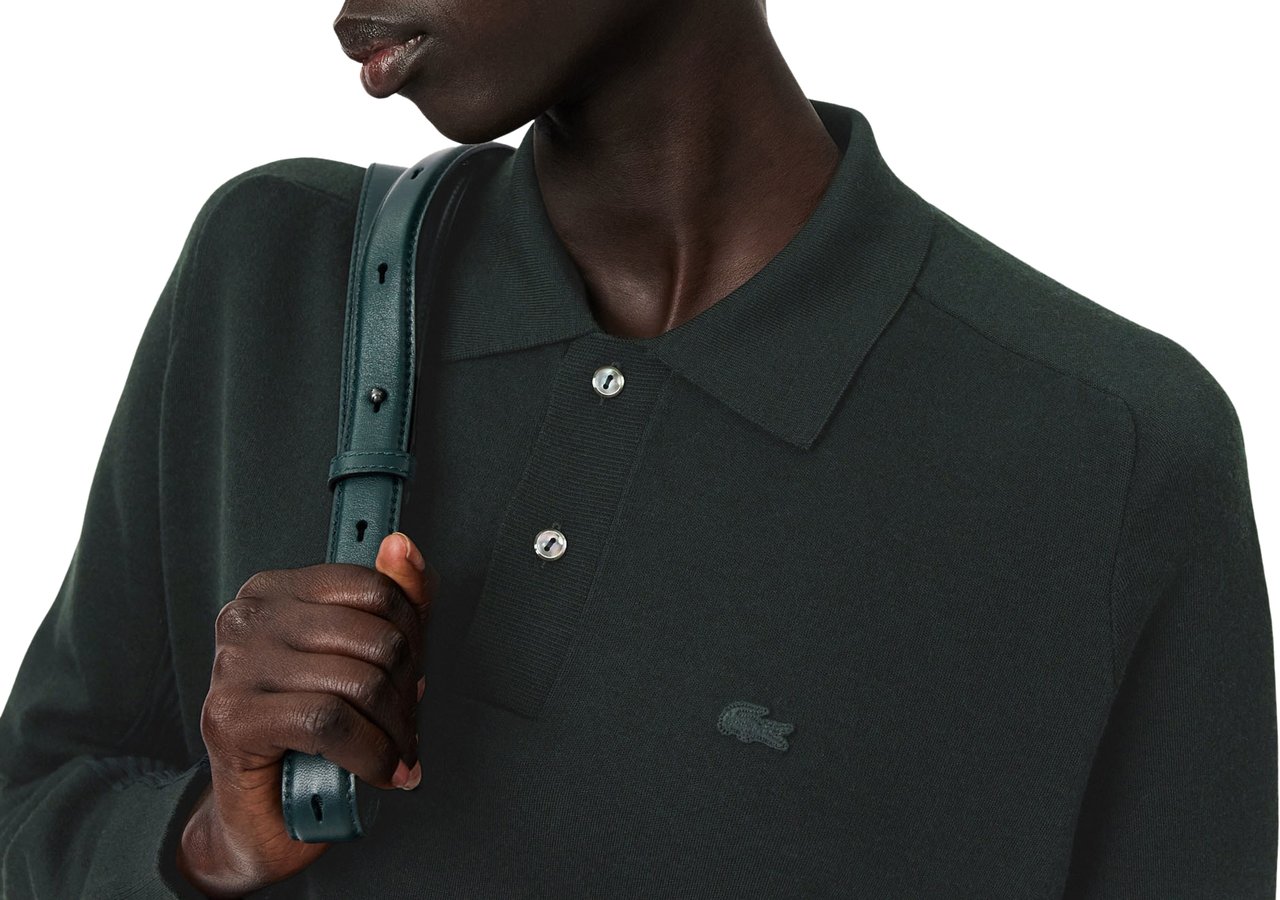 Lacoste Fashion Show Sweater Milo Varech Fonce Groen