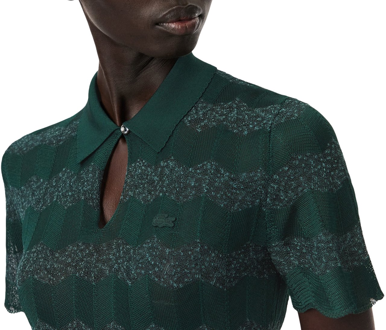 Lacoste Fashion Show Polo Martine Sinople Groen