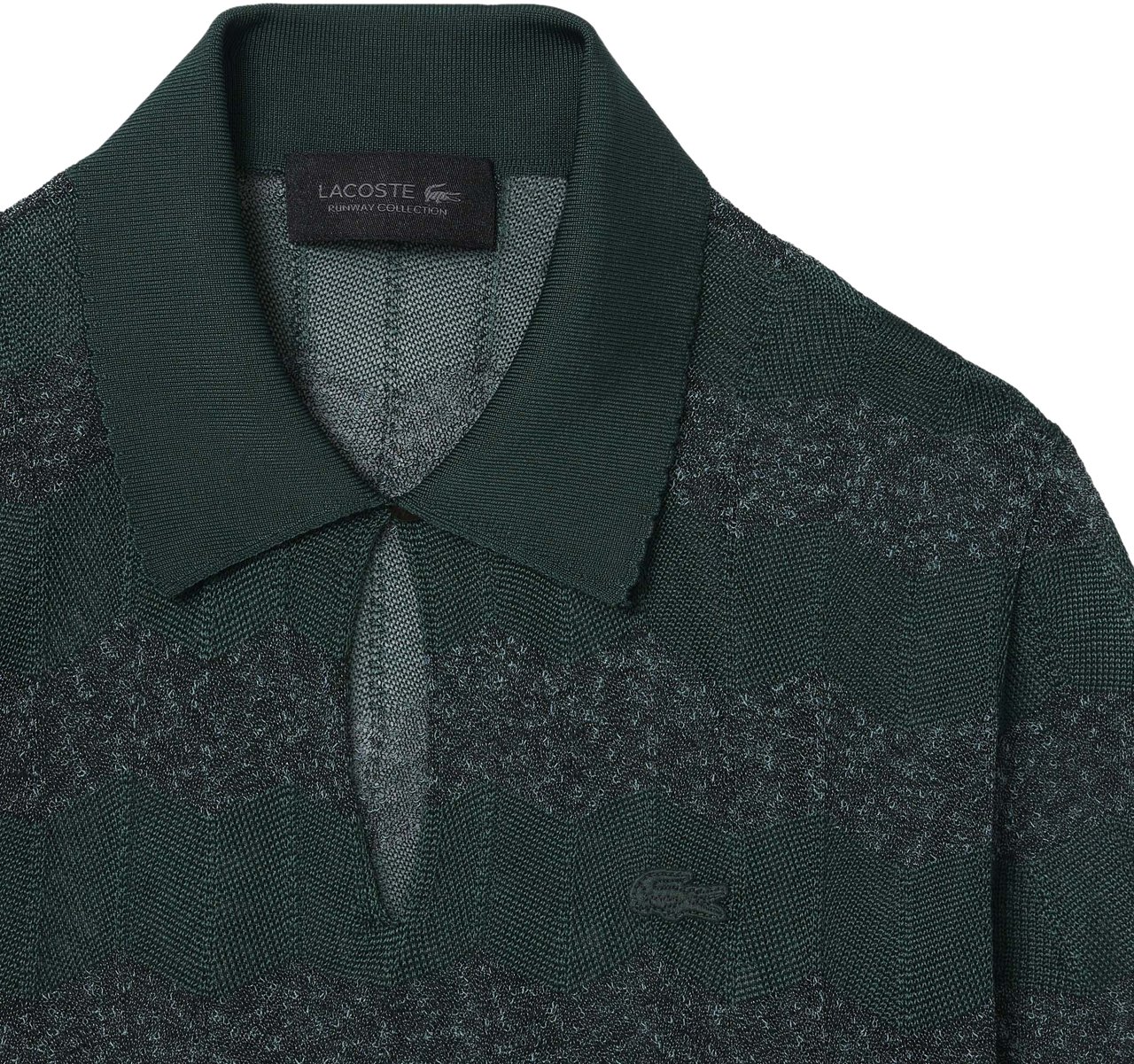 Lacoste Fashion Show Polo Martine Sinople Groen