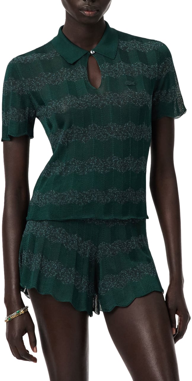 Lacoste Fashion Show Polo Martine Sinople Groen