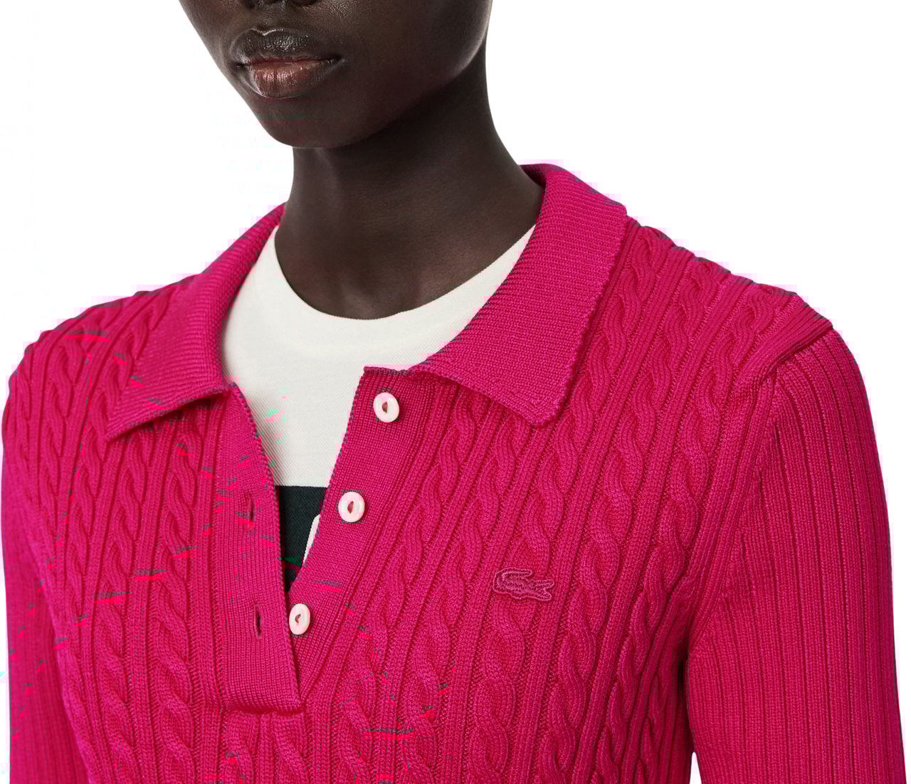 Lacoste Fashion Show Polo Miro Carmine Roze