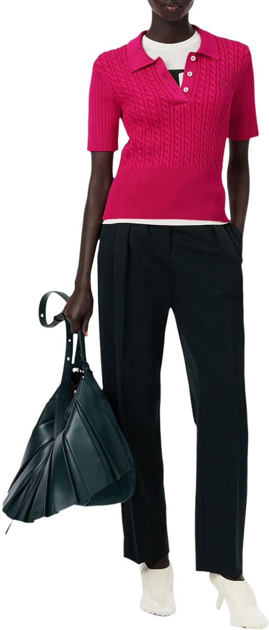 Lacoste Fashion Show Polo Miro Carmine Roze