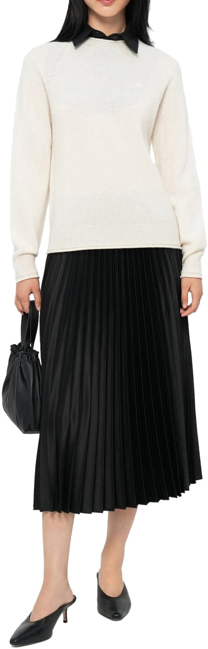 Lacoste Sweaters Ivory Wit