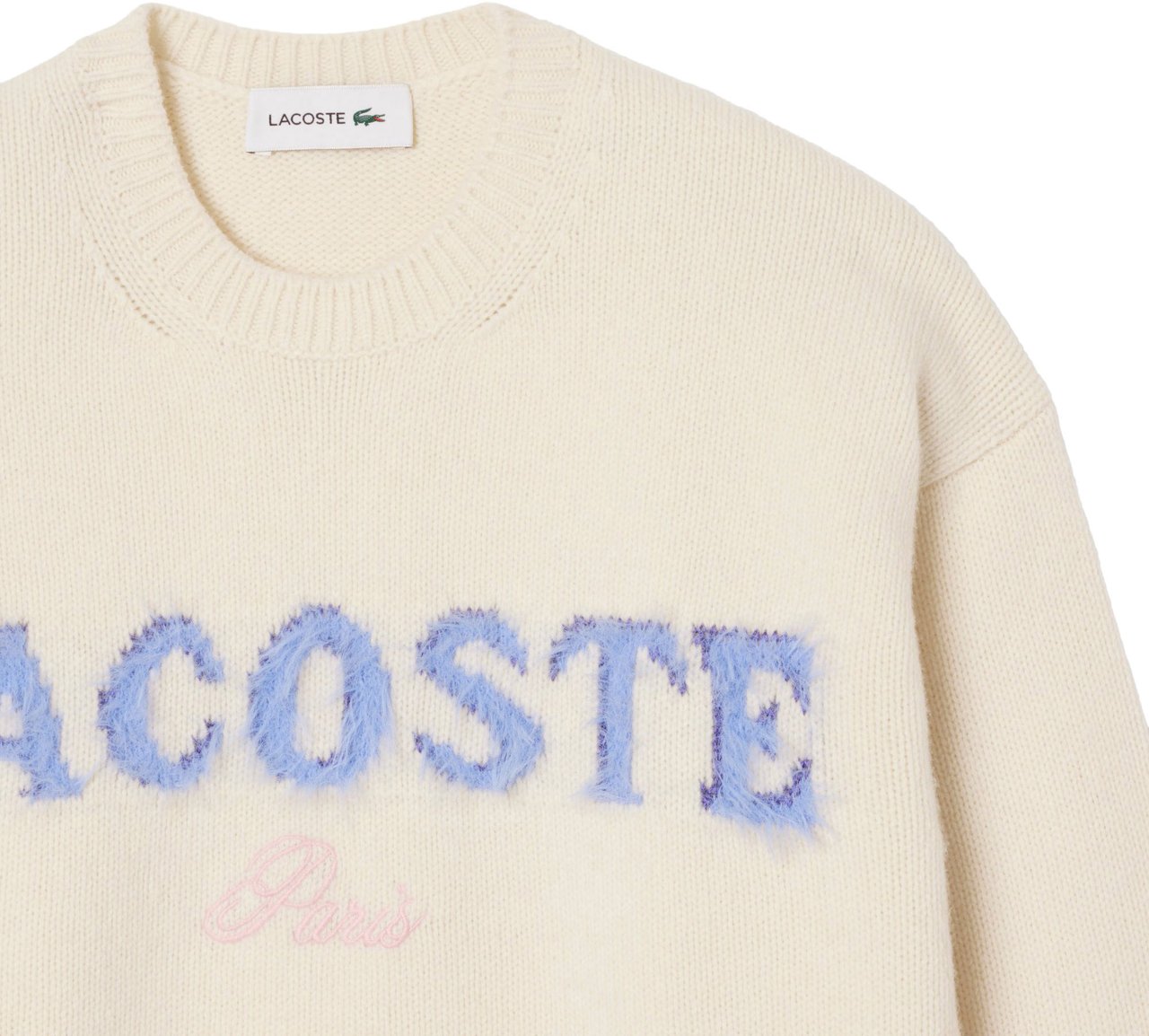 Lacoste Sweaters Ivory Wit