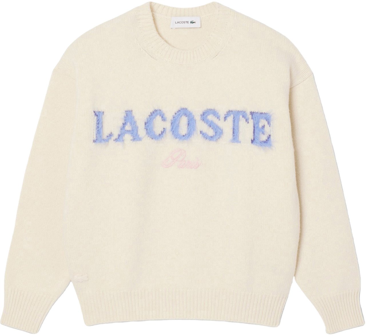 Lacoste Sweaters Ivory Wit