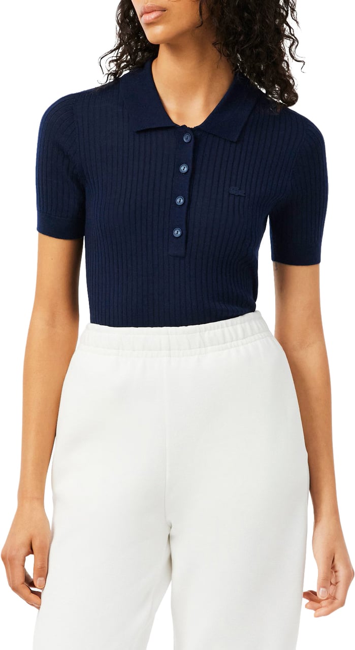 Lacoste T-Shirts And Polos Blu Navy