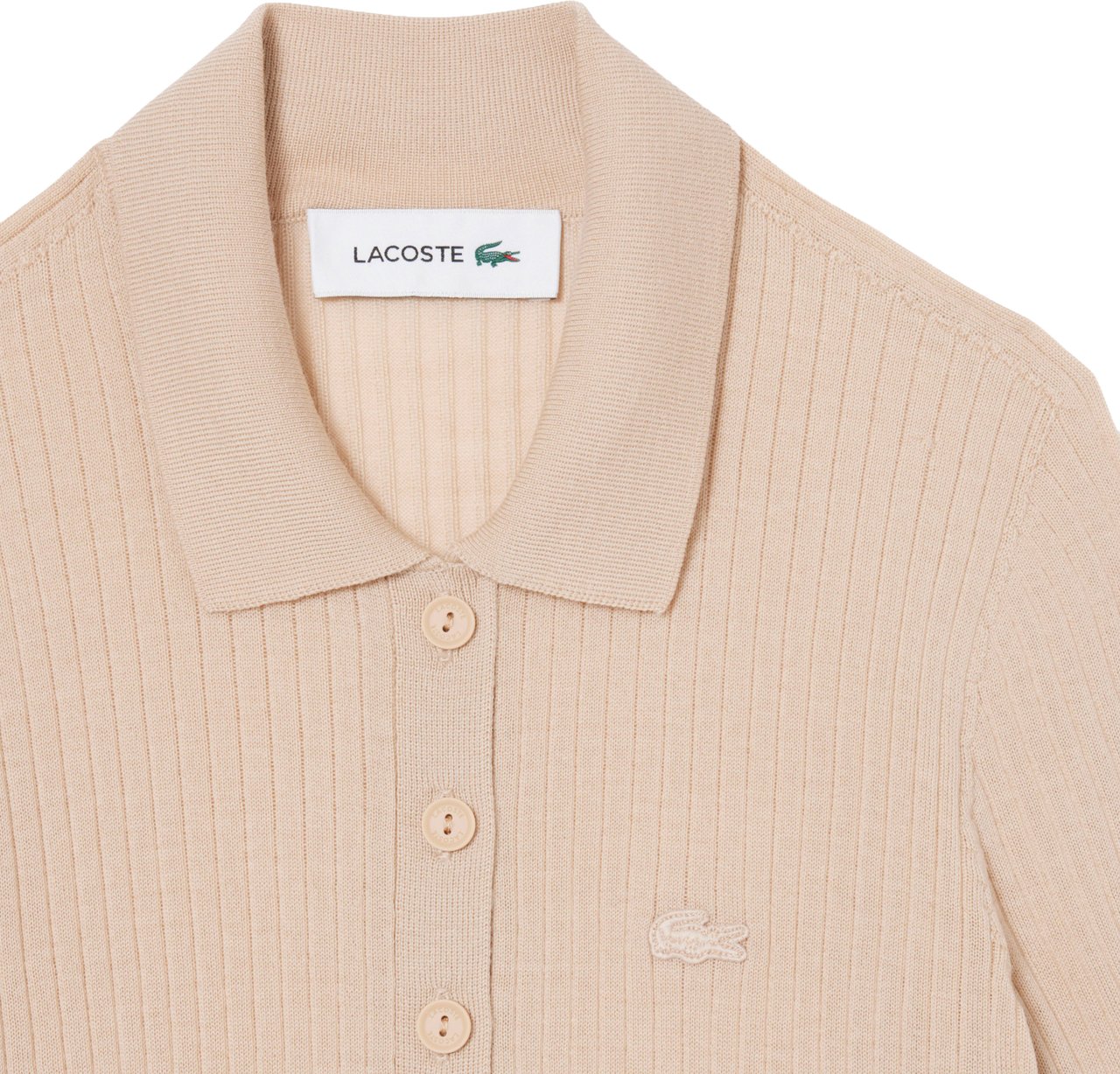 Lacoste T-Shirts And Polos Beige Beige