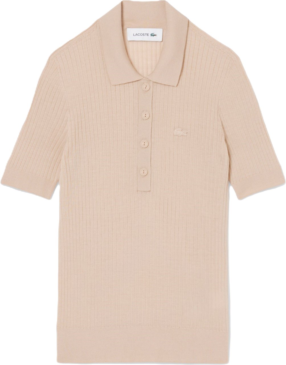 Lacoste T-Shirts And Polos Beige Beige