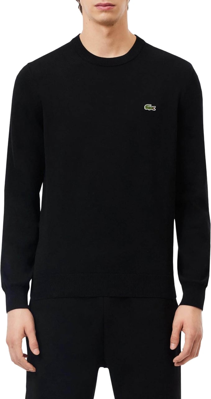 Lacoste Heren 1Ha1 Men'S Sweater Zwart