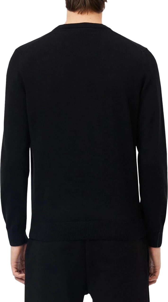 Lacoste Heren 1Ha1 Men'S Sweater Zwart