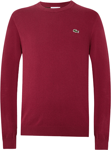 Lacoste Lacoste Sweater Rood