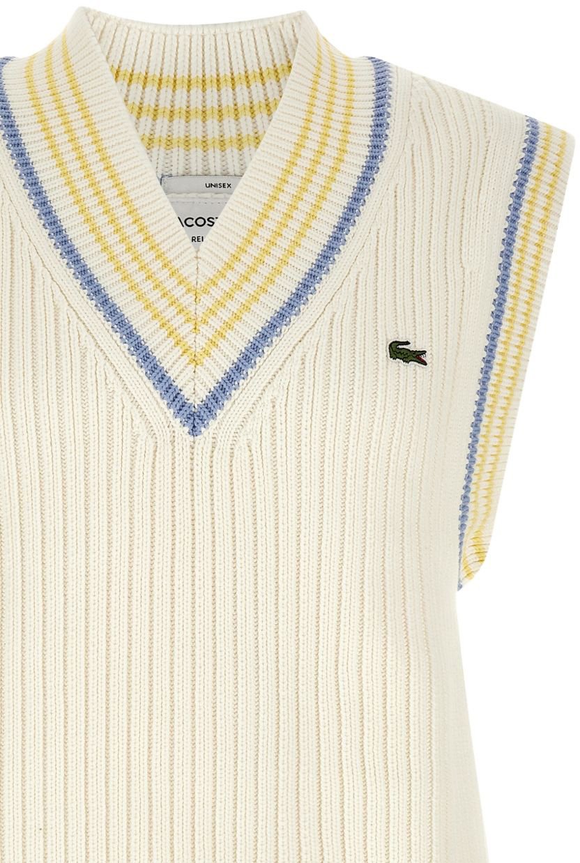 Lacoste Sweaters Bianco Wit