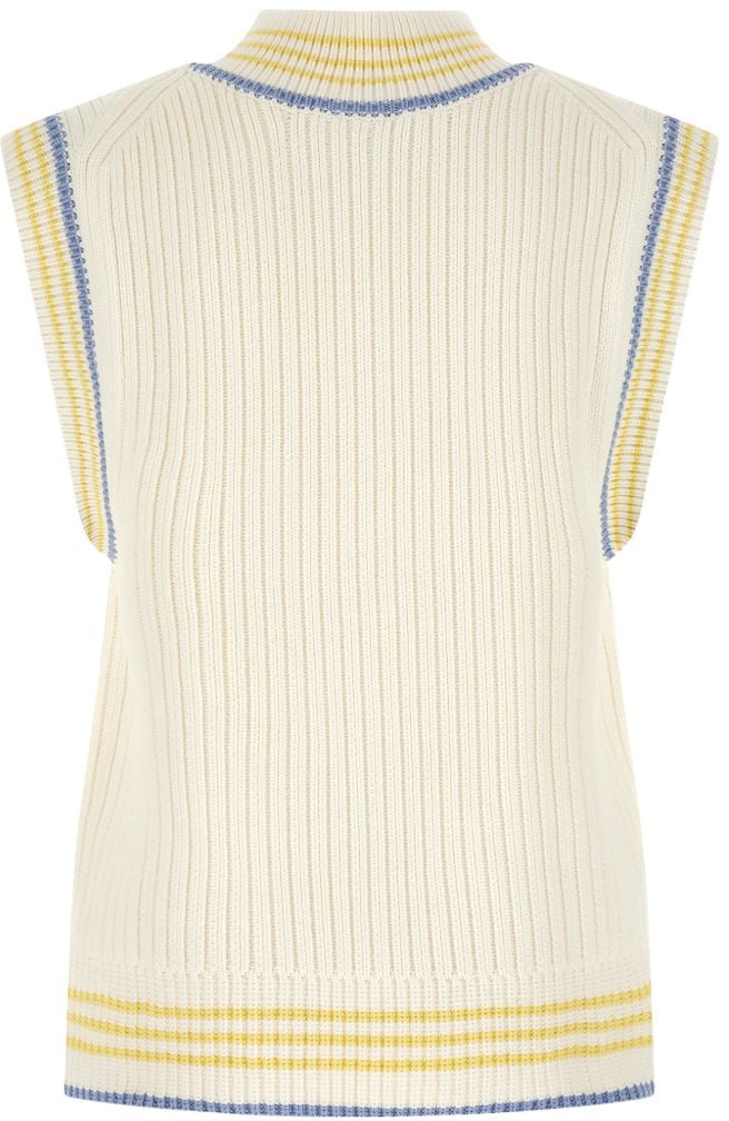 Lacoste Sweaters Bianco Wit