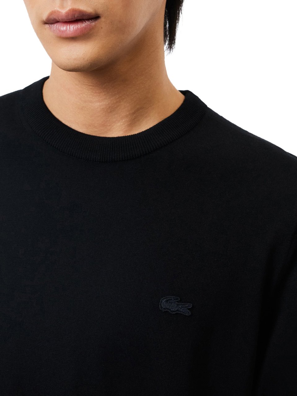 Lacoste Sweaters Black Zwart