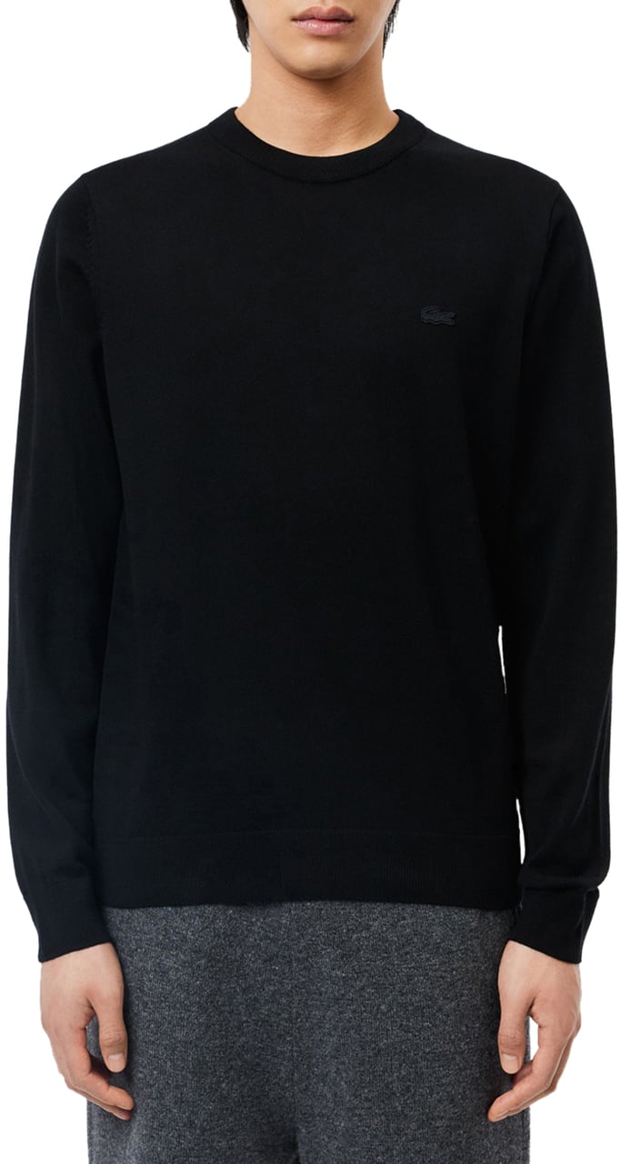Lacoste Sweaters Black Zwart