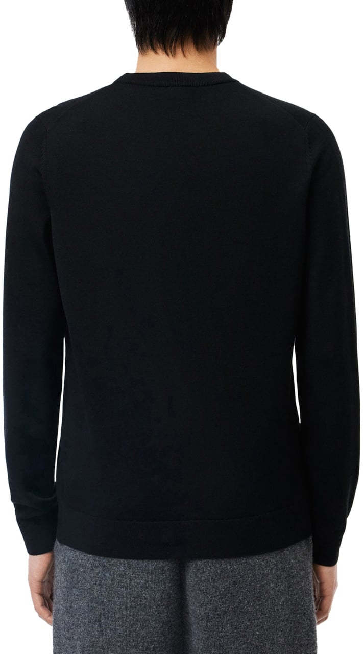 Lacoste Sweaters Black Zwart