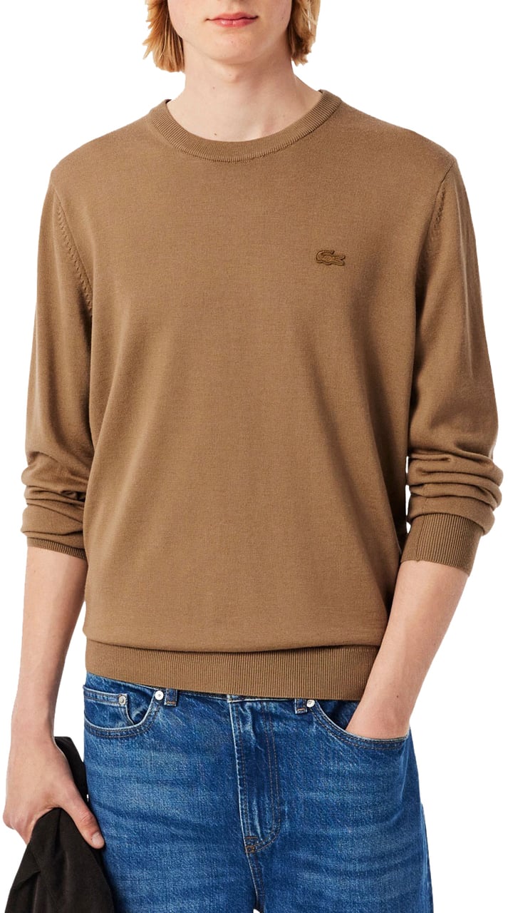 Lacoste Sweaters Beige Beige