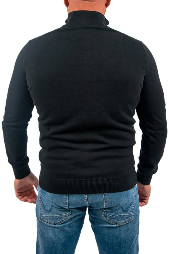 Lacoste Sweater 1/4 Zipper Zwart