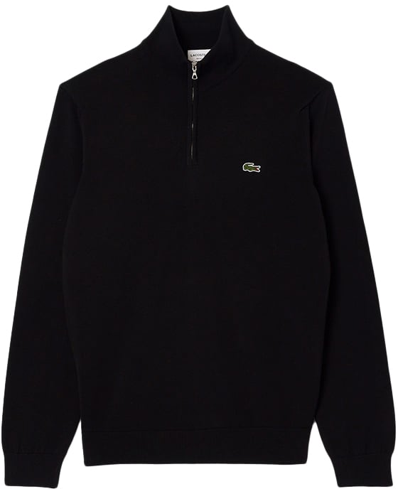 Lacoste Sweater 1/4 Zipper Zwart