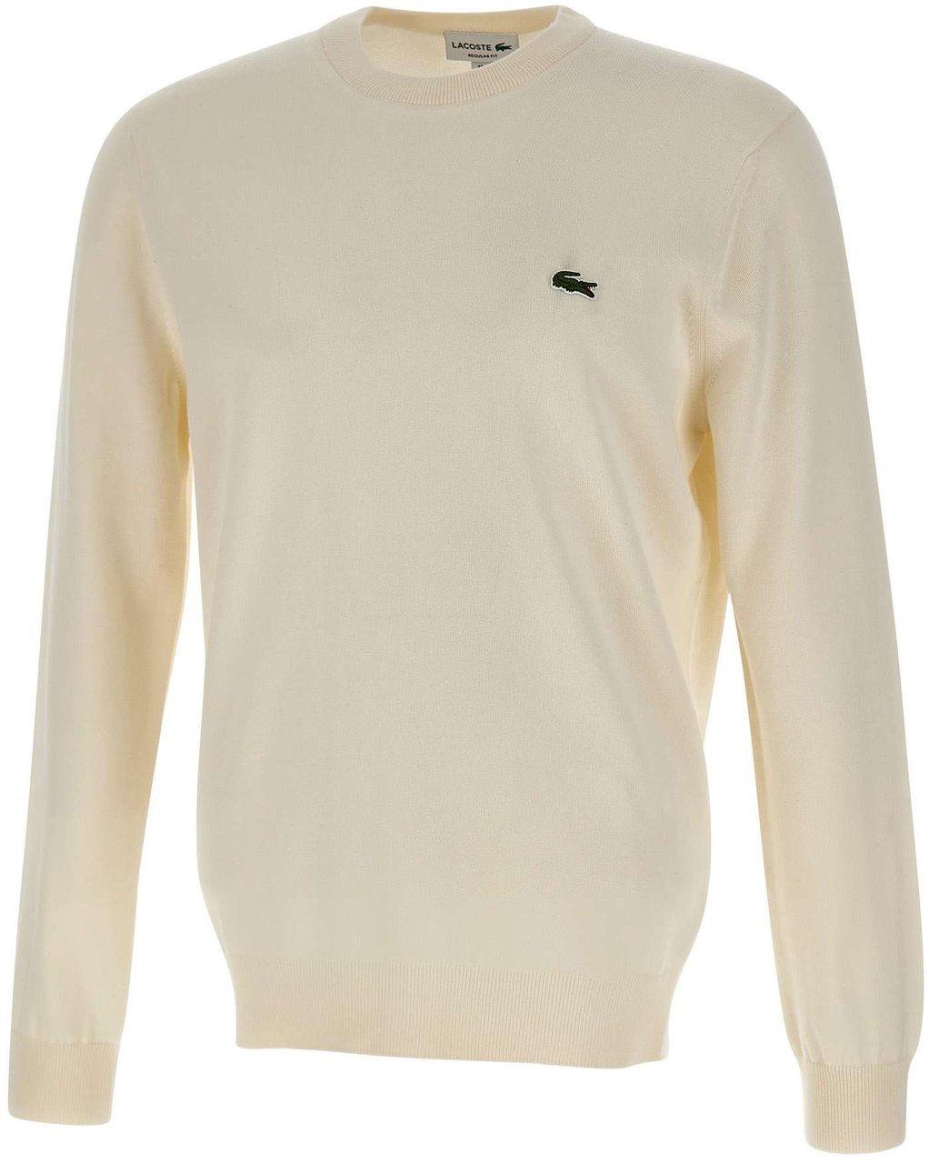 Lacoste Sweaters White Wit