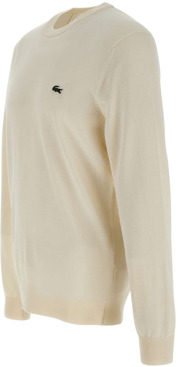 Lacoste Sweaters White Wit