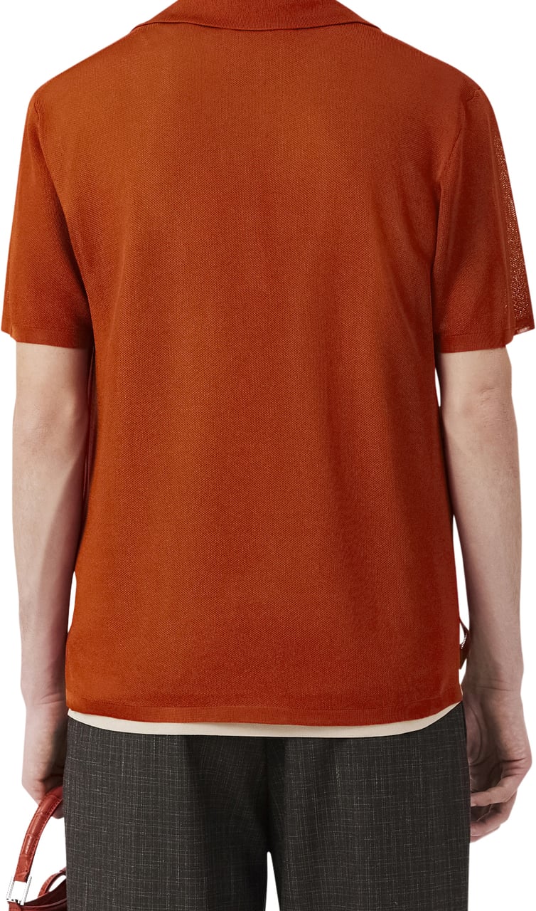 Lacoste Nio Polo Orangine Oranje