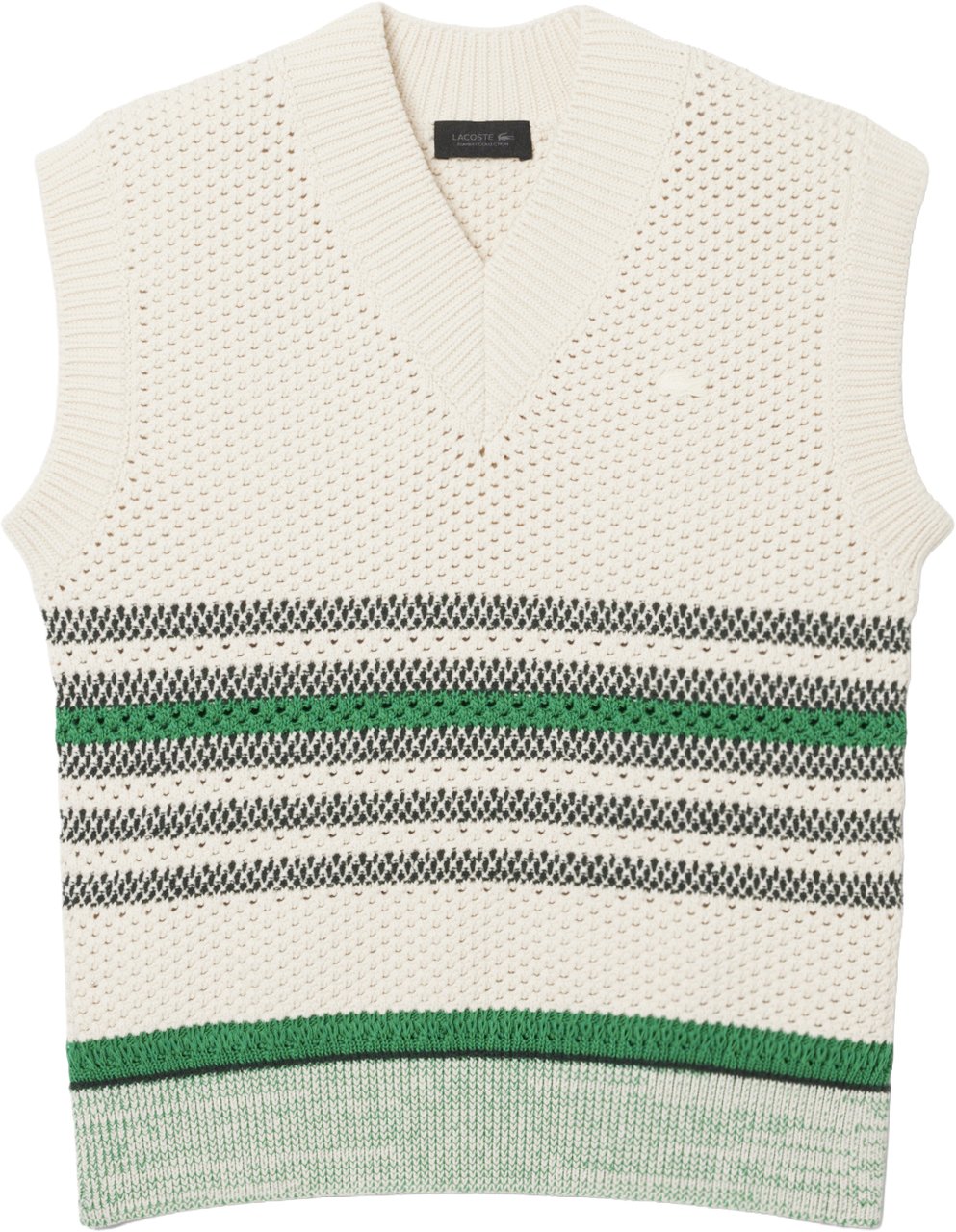 Lacoste Nono Vest Farine/roquette Multico Divers