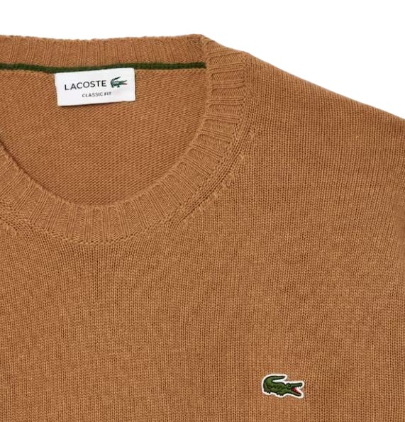 Lacoste Roll-neck Sweater Beige