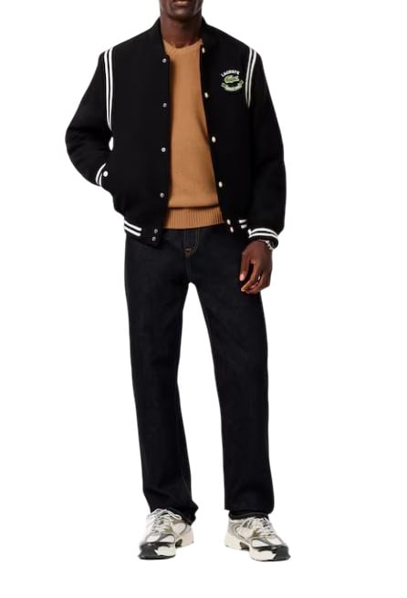 Lacoste Roll-neck Sweater Beige