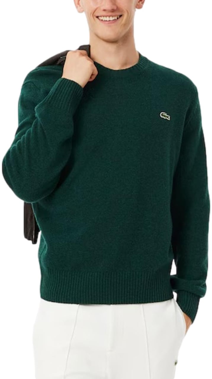 Lacoste Sweaters Verde Scuro Groen