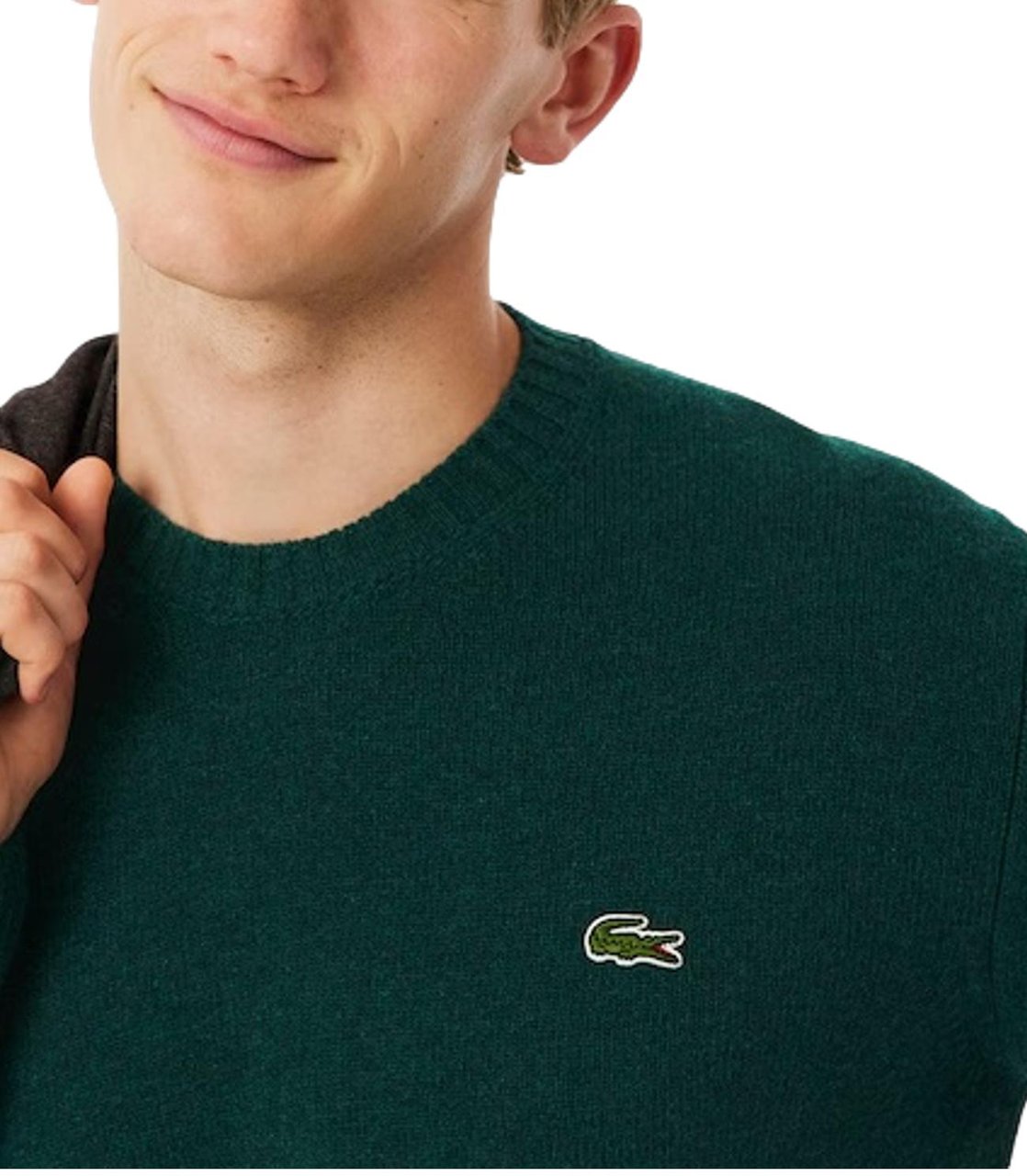 Lacoste Sweaters Verde Scuro Groen