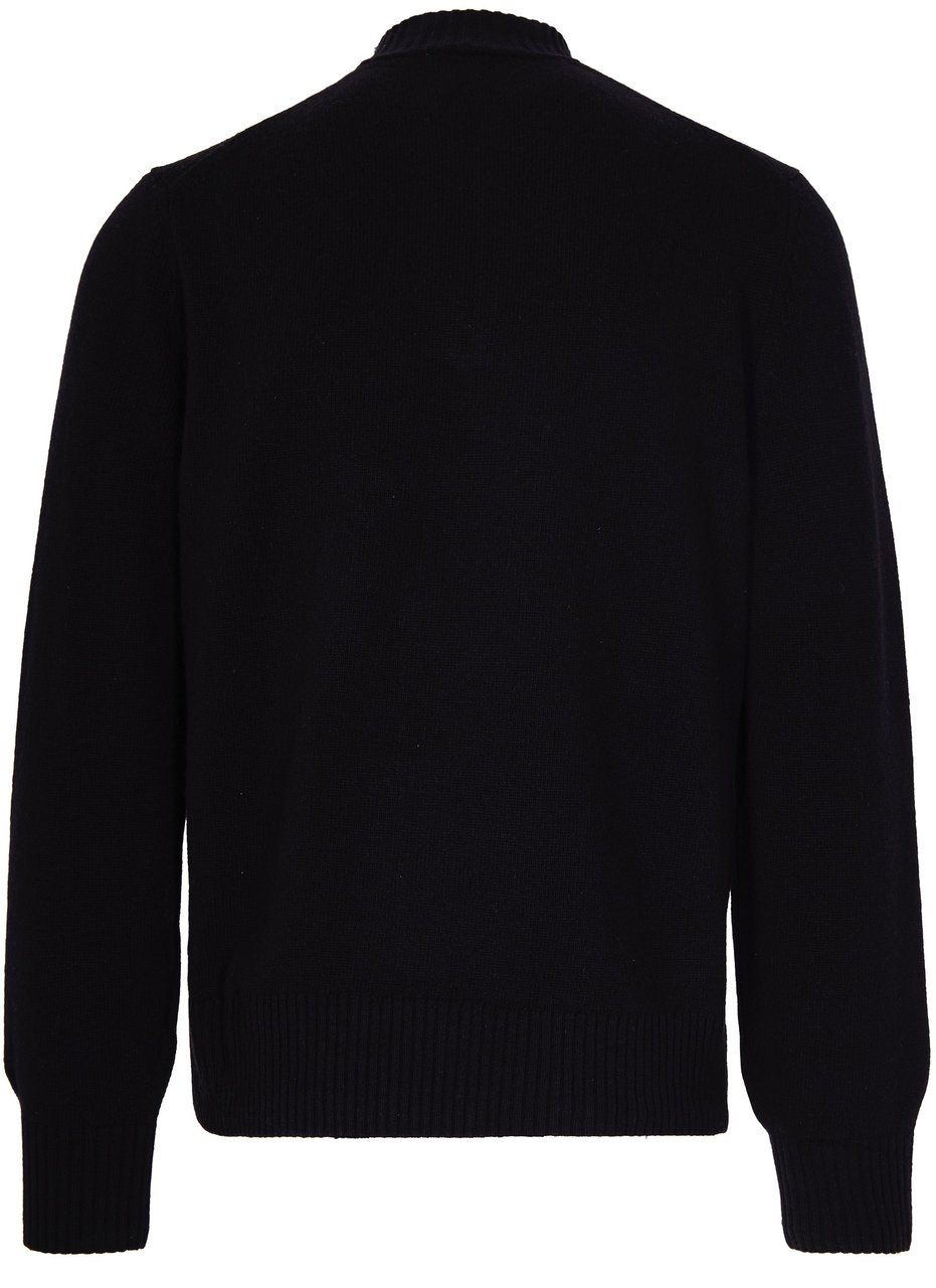Lacoste Sweaters Black Zwart