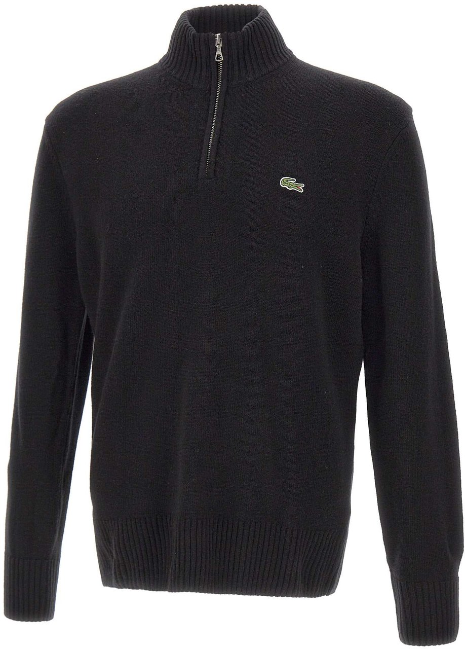 Lacoste Sweaters Black Zwart