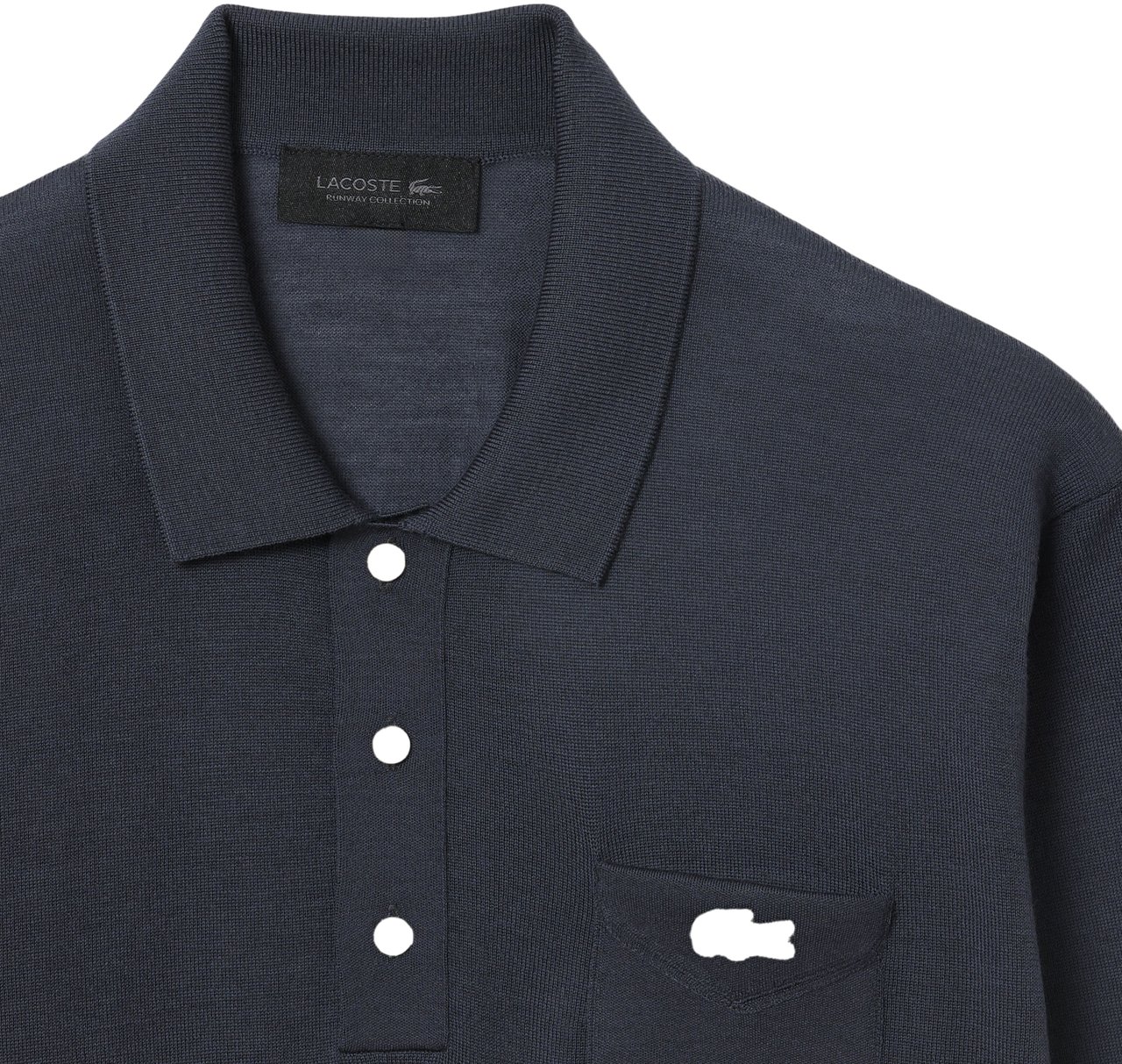 Lacoste Fashion Show Polo Mucho Graphite Grijs