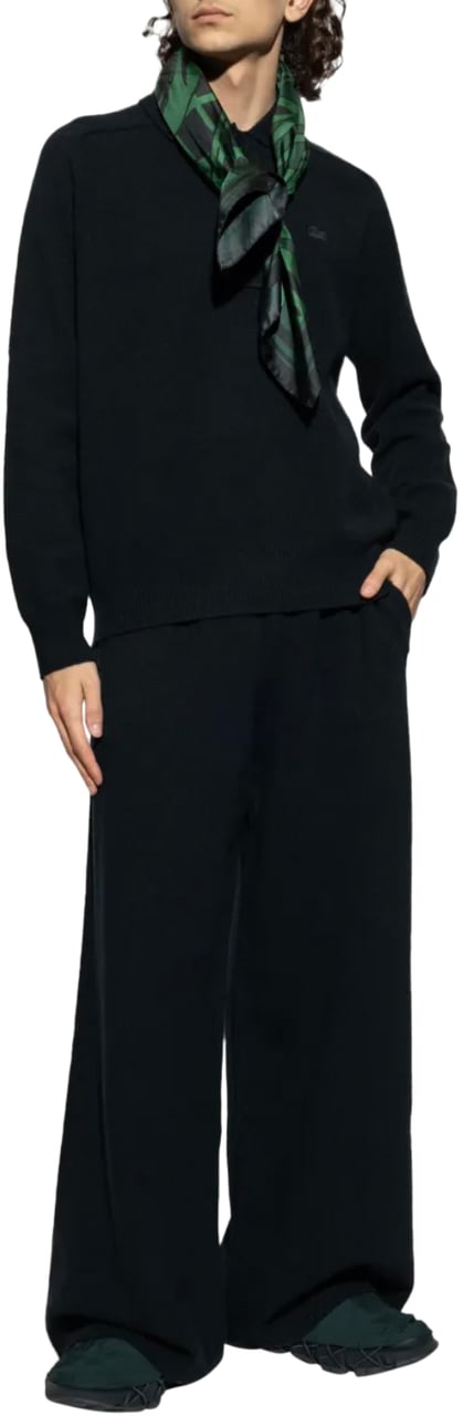 Lacoste Fashion Show Polo Sweater Varech Fonce Groen