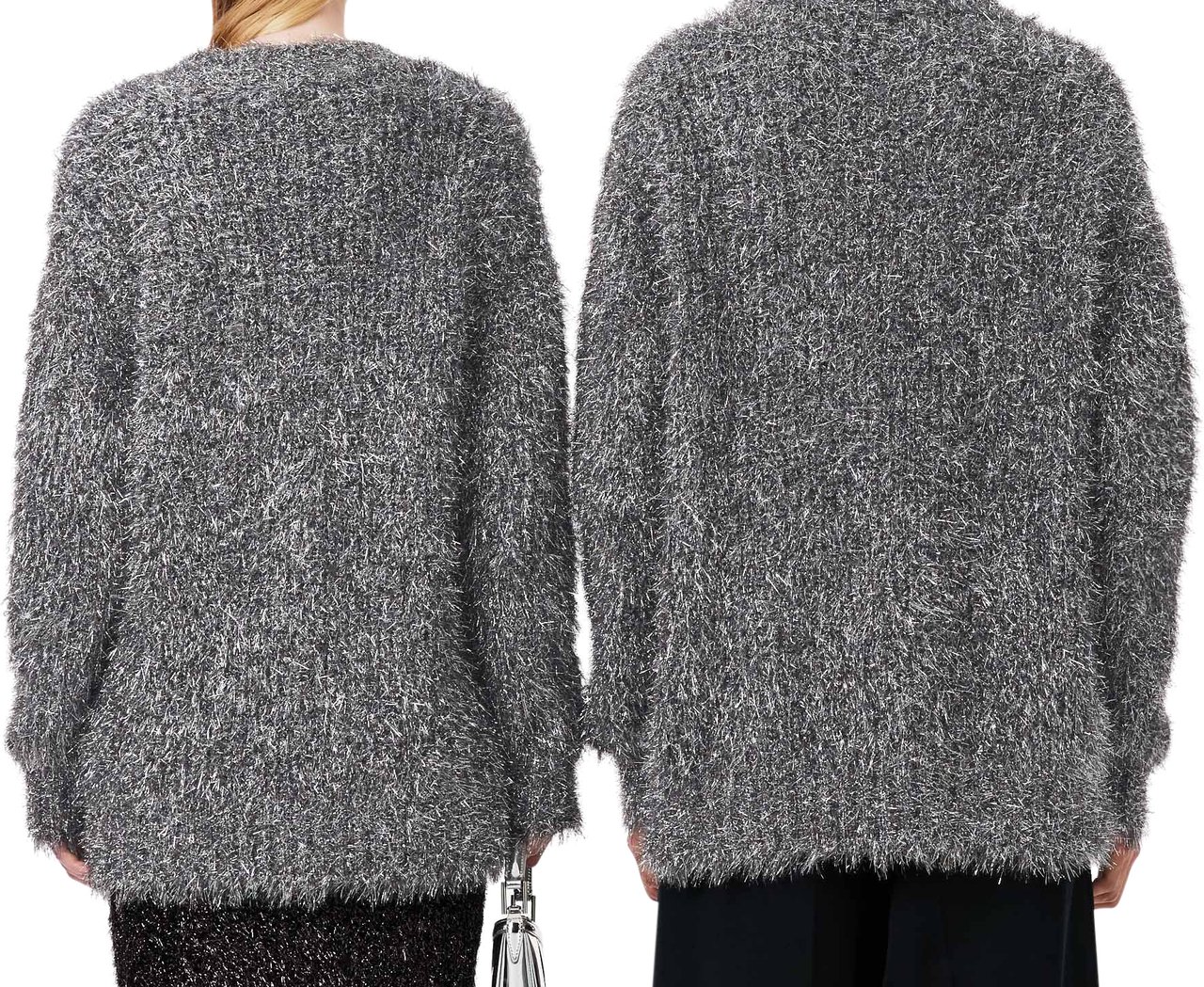 Lacoste Fashion Show Sweater Minou Patisson Grijs