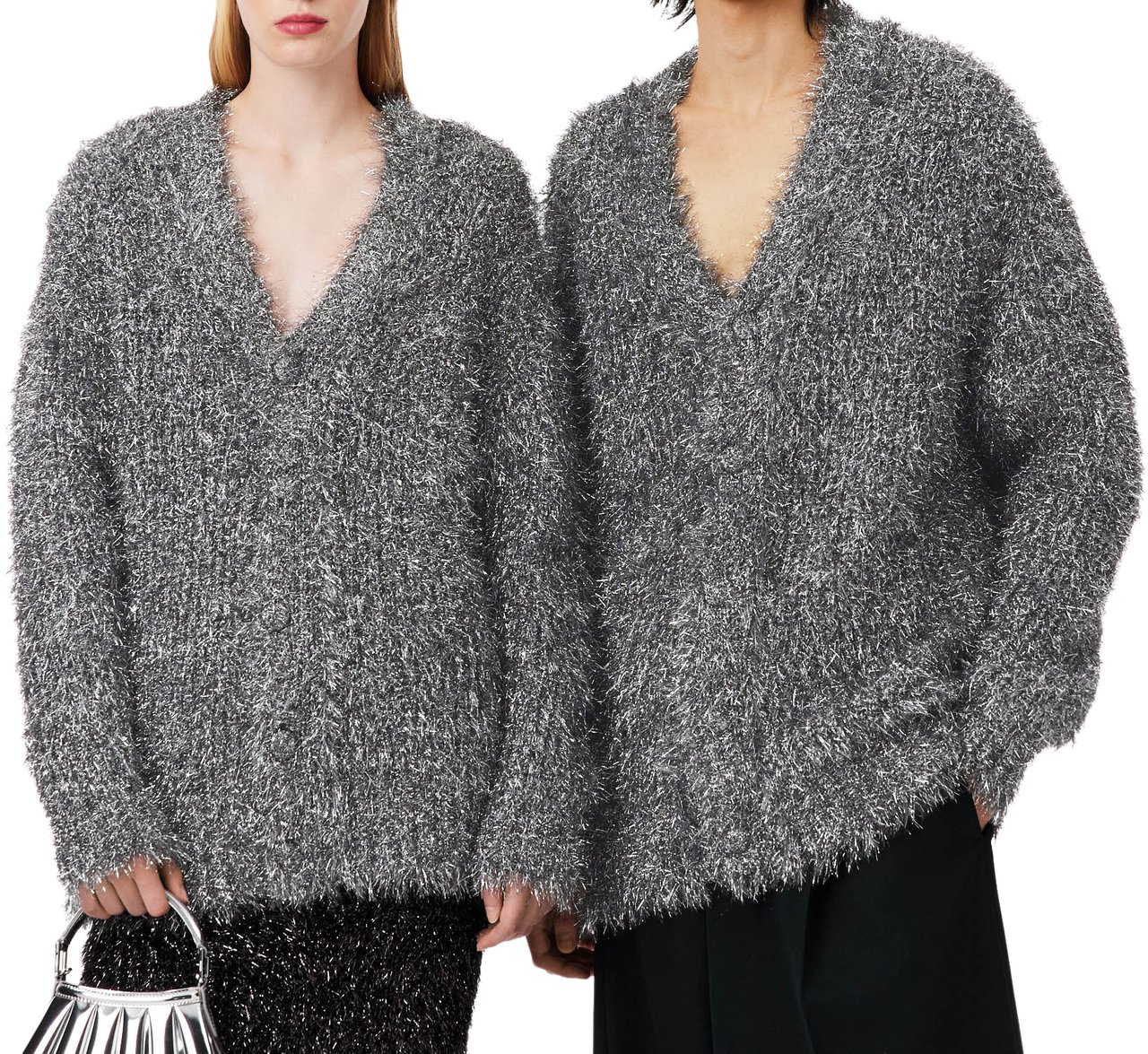 Lacoste Fashion Show Sweater Minou Patisson Grijs