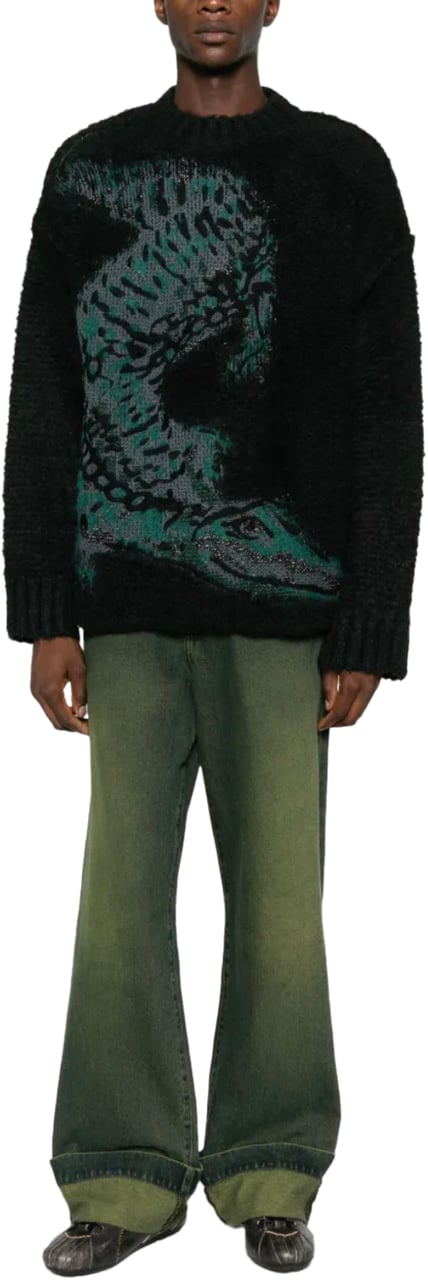 Lacoste Fashion Show Sweater Manuel Varech Fonce/multico Divers