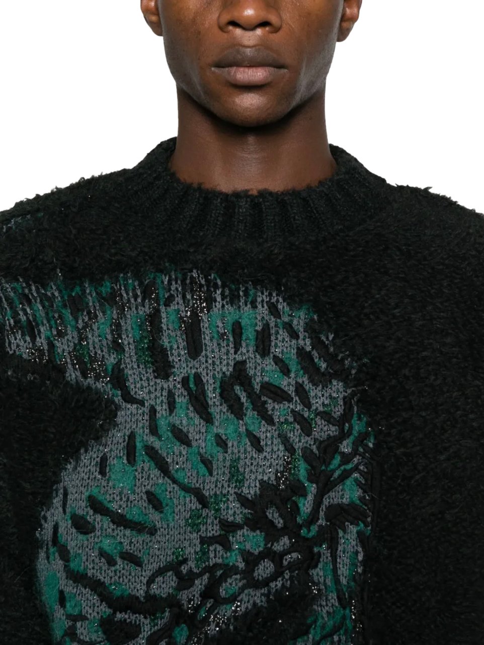 Lacoste Fashion Show Sweater Manuel Varech Fonce/multico Divers
