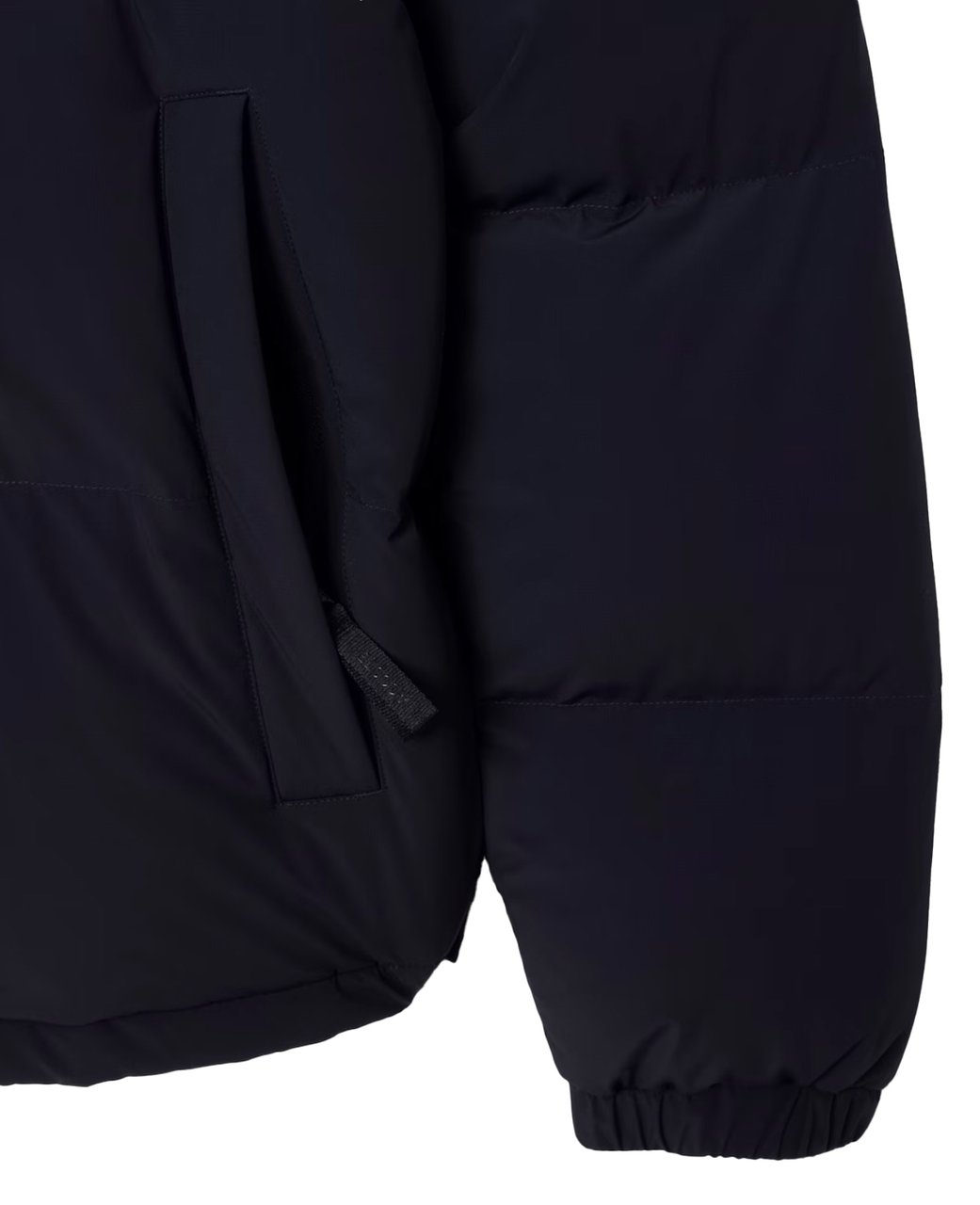 Lacoste Waterafstotend Donsjack met Capuchon (rits) Navy Navy