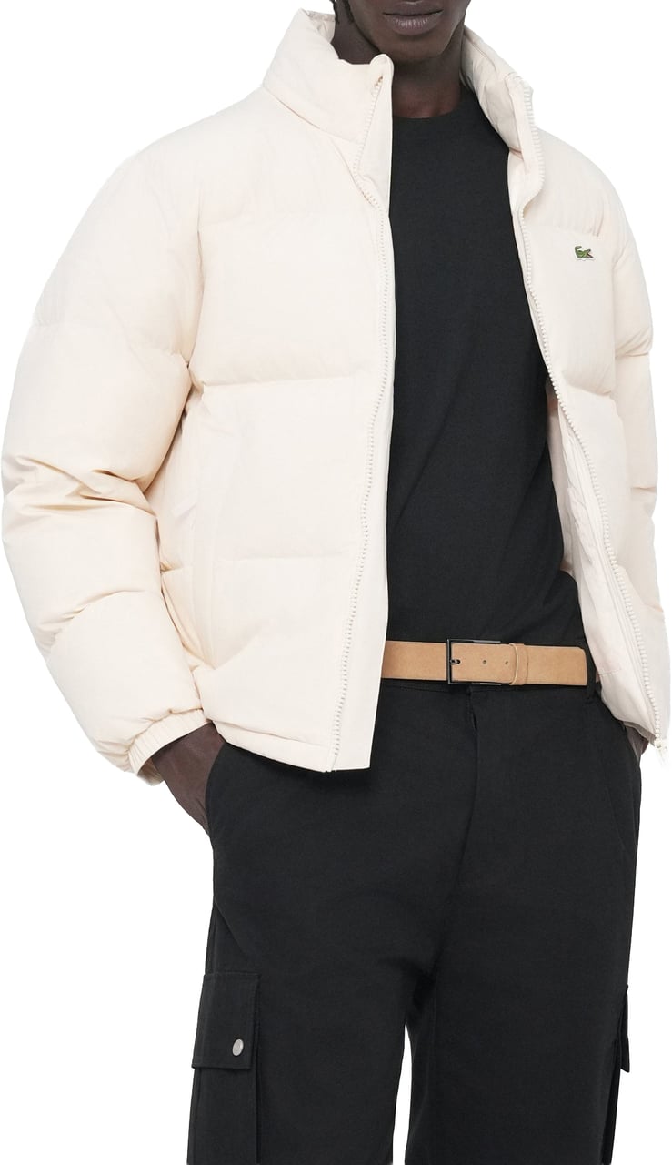 Lacoste Coats Avorio Wit