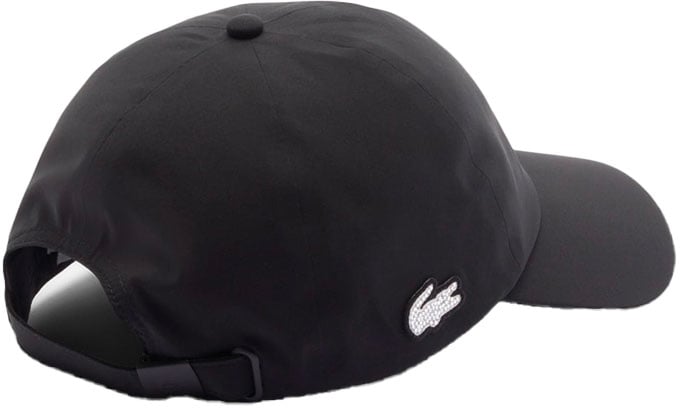 Lacoste casquette deperlante a strass Zwart