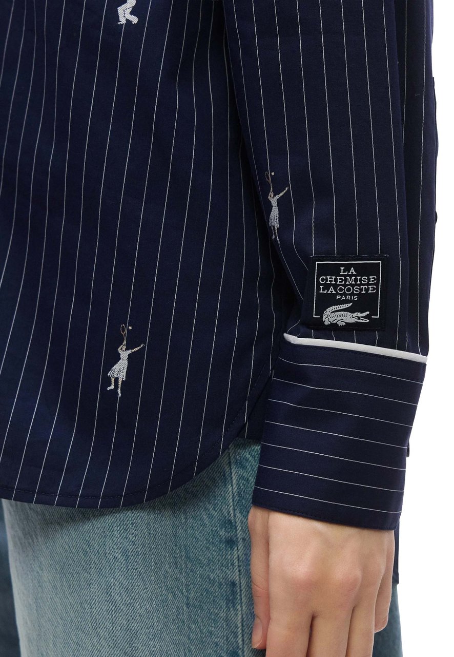Lacoste Shirts Blu Navy