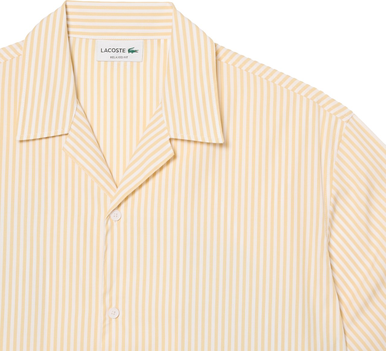 Lacoste Shirts Beige Geel