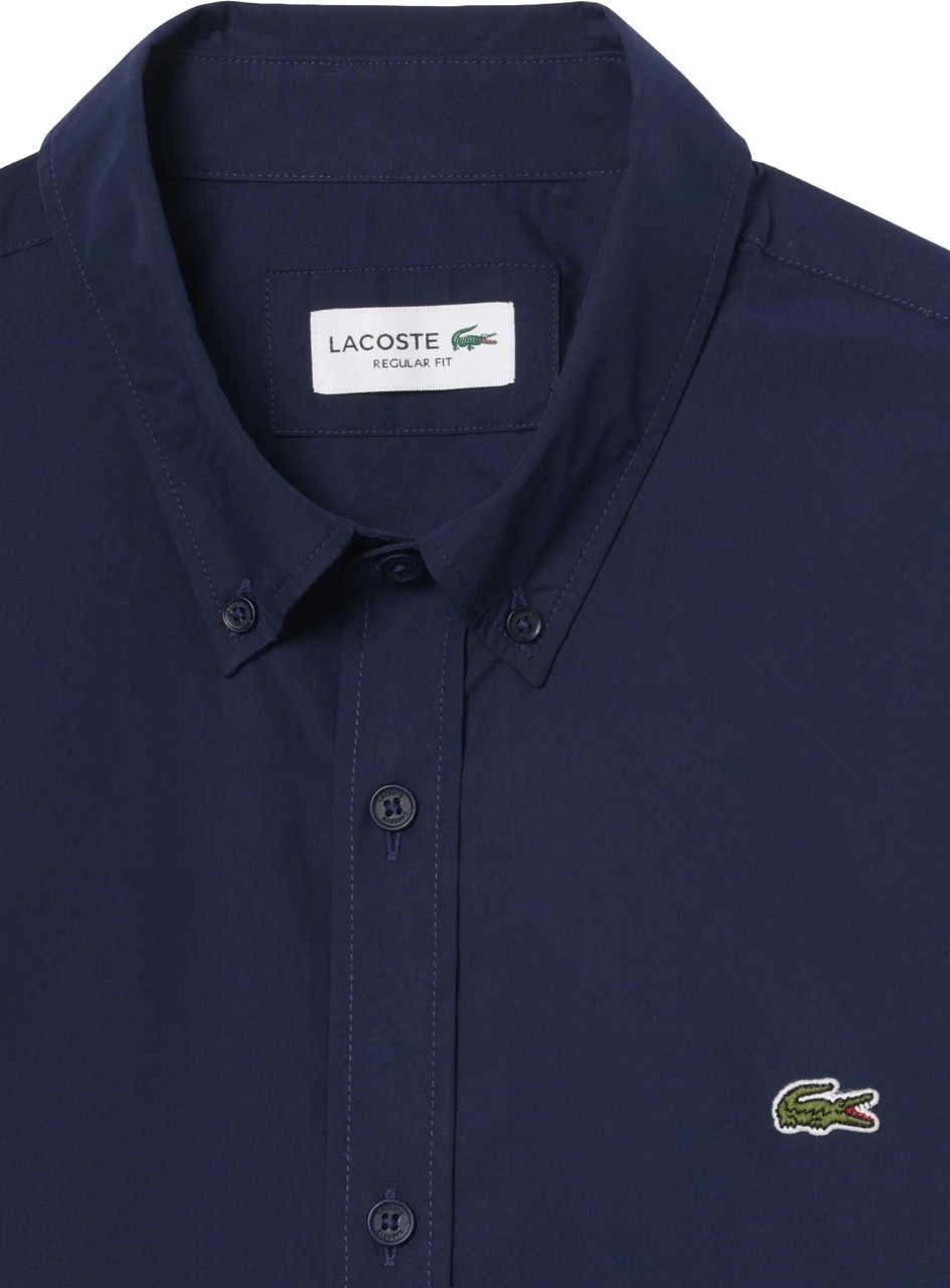 Lacoste Shirts Blu Navy