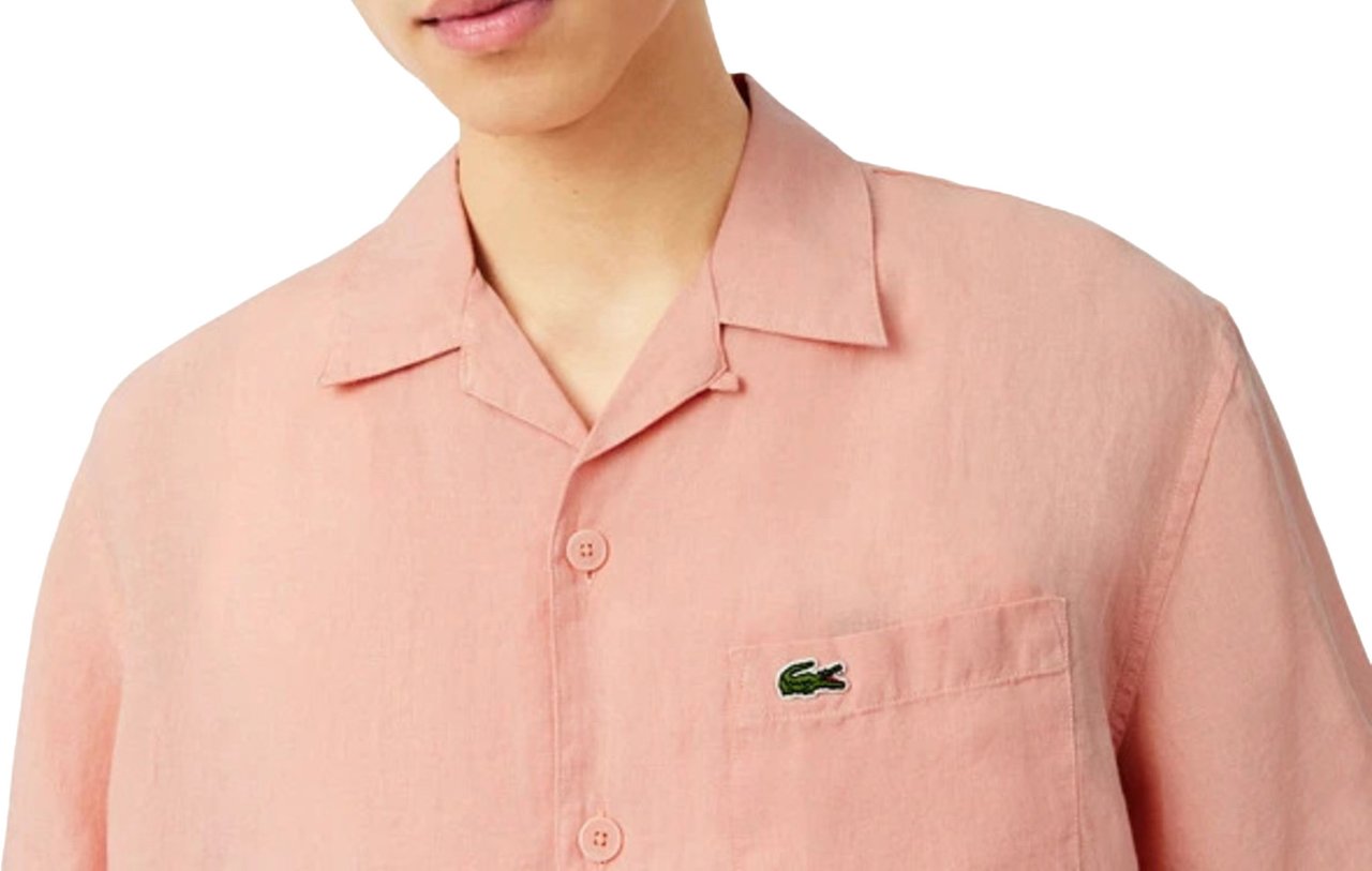 Lacoste Shirts Rosa Roze
