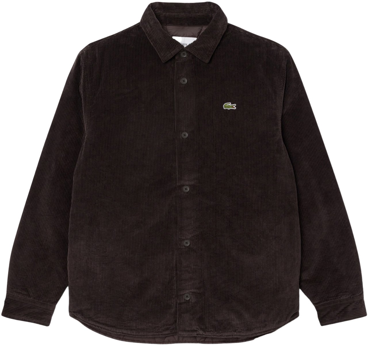 Lacoste Heren 1Hc2 Woven Shirt Bruin Bruin