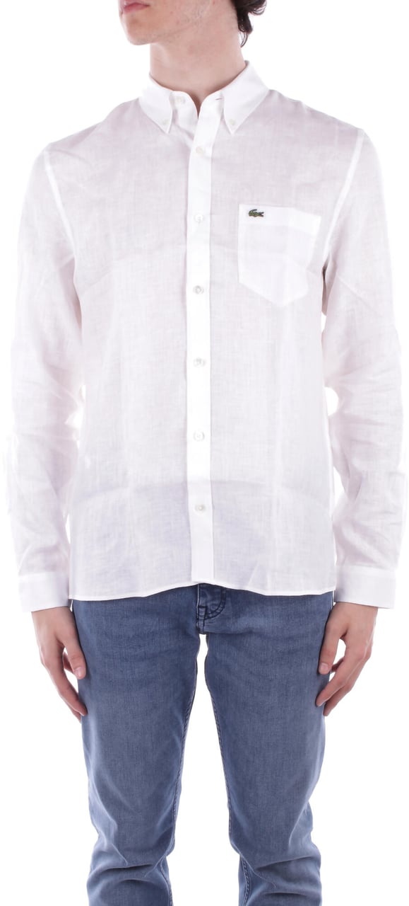 Lacoste Shirts White Wit