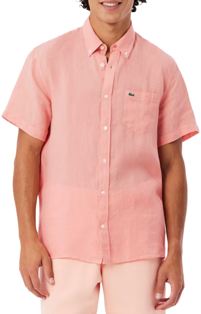Lacoste Shirts Roze