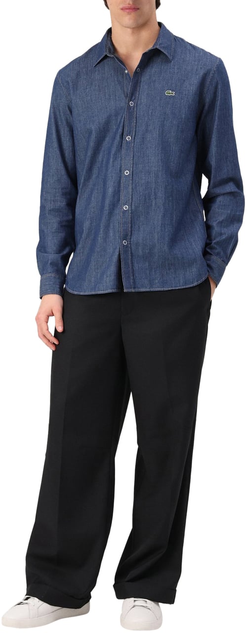 Lacoste Shirts Blue Blauw